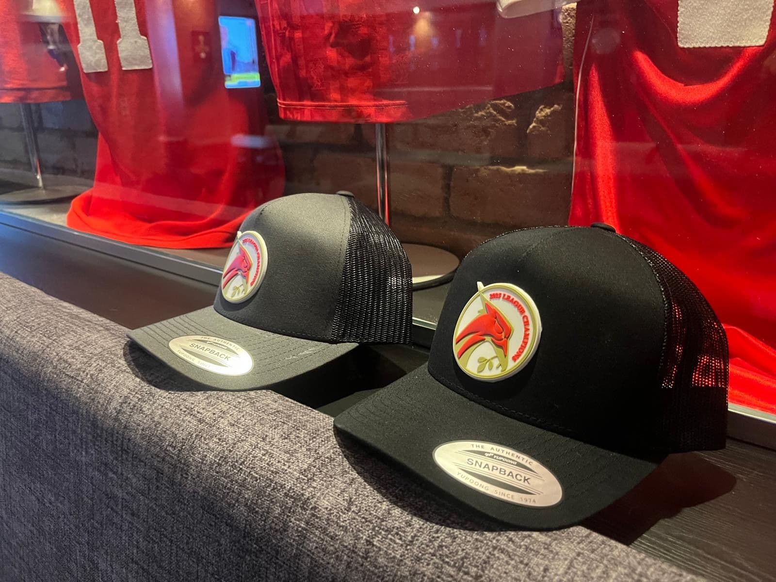 Reds Champions Range Caps Grey & Black